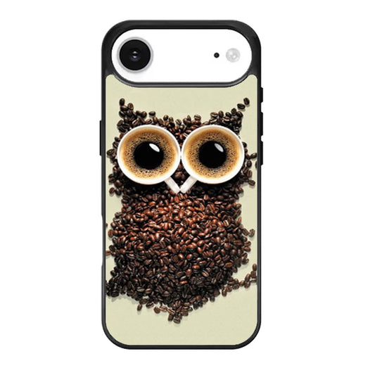 Coffee Beans Owl Art iPhone Air Case