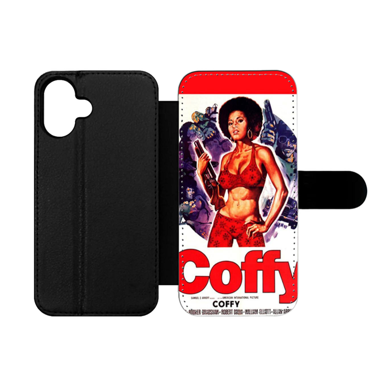 Coffy Alt Red Wallet iPhone Case
