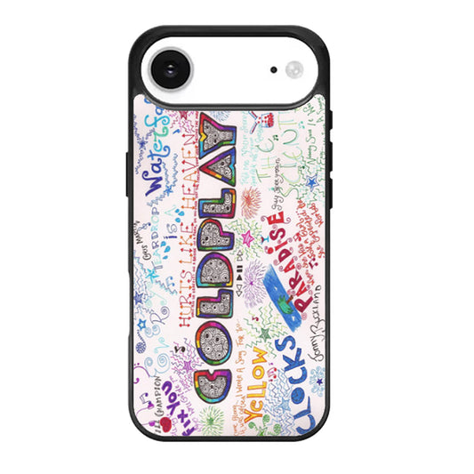 Coldplay Collage iPhone Air Case