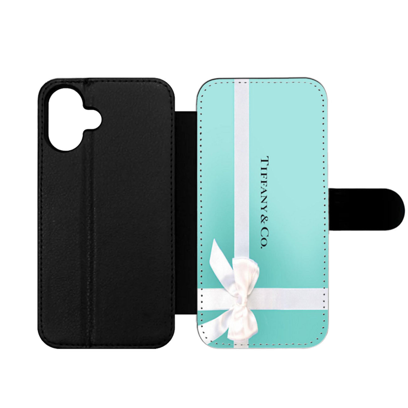 Color Branding Tiffany Blue Box Wallet iPhone Case