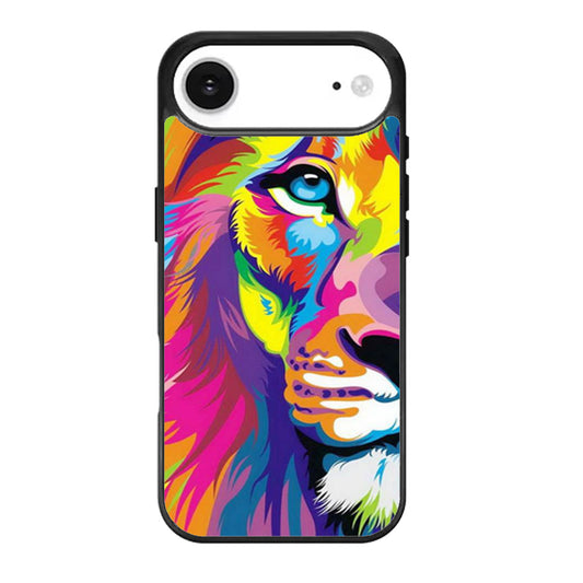 Colorful Lion Art iPhone Air Case
