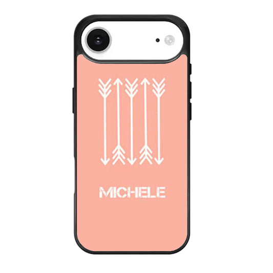 Coral and Arrows iPhone Air Case