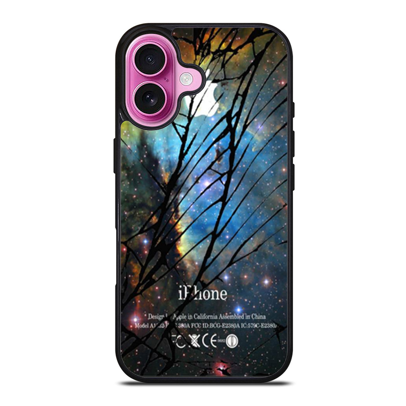 Cracked Galaxy Nebula iPhone Case Cover
