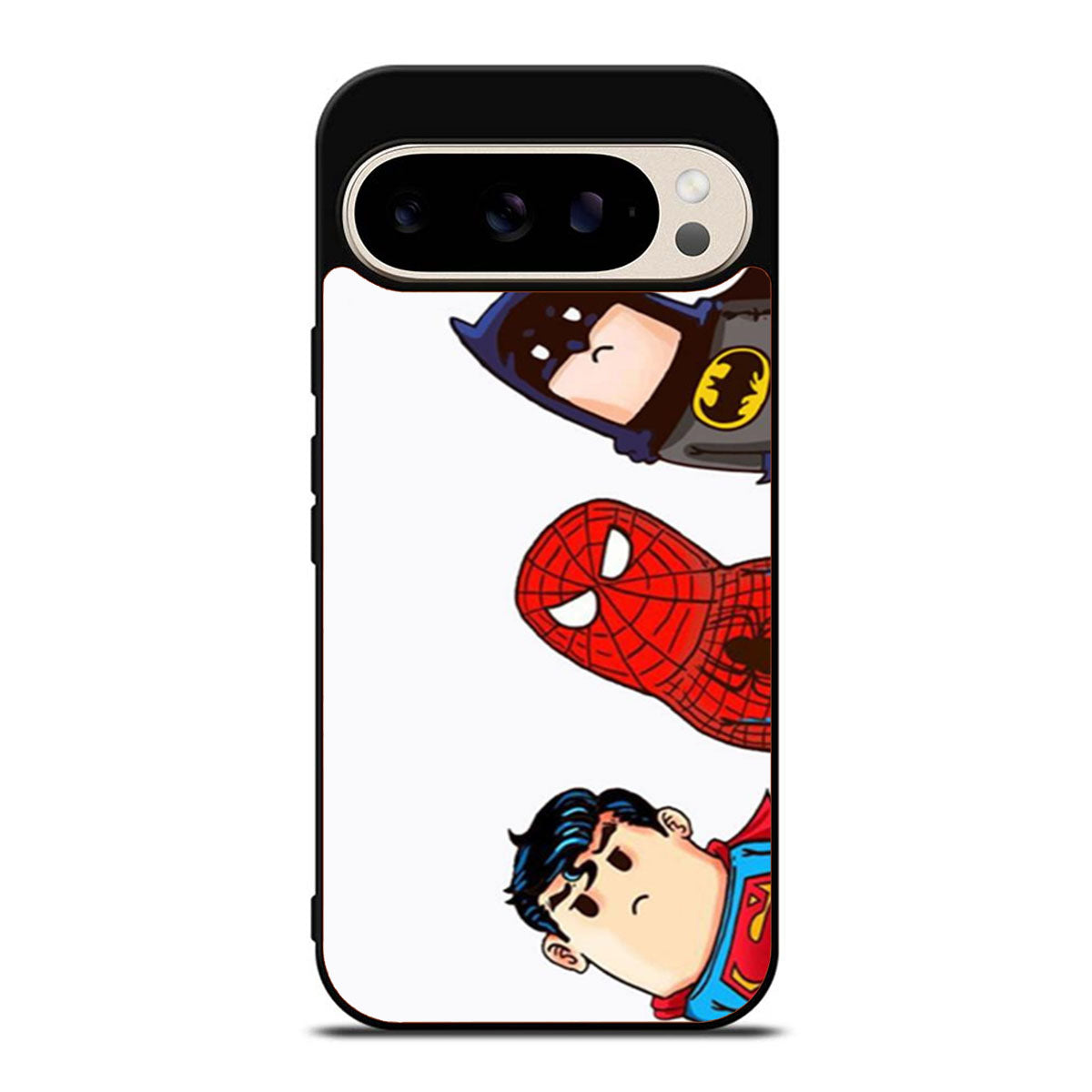 Crooked Neck Batman and Friends Google Pixel 9 Pro Case