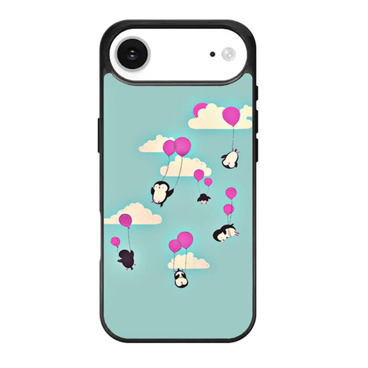 Cute Penguins And Balloons iPhone Air Case