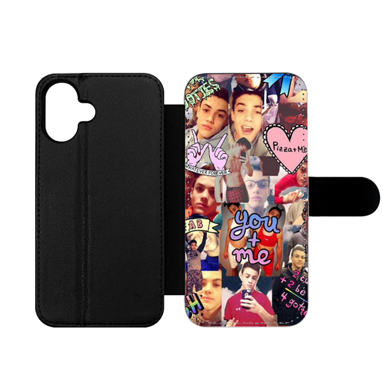 DOLAN TWINS COLLAGE Wallet iPhone Case