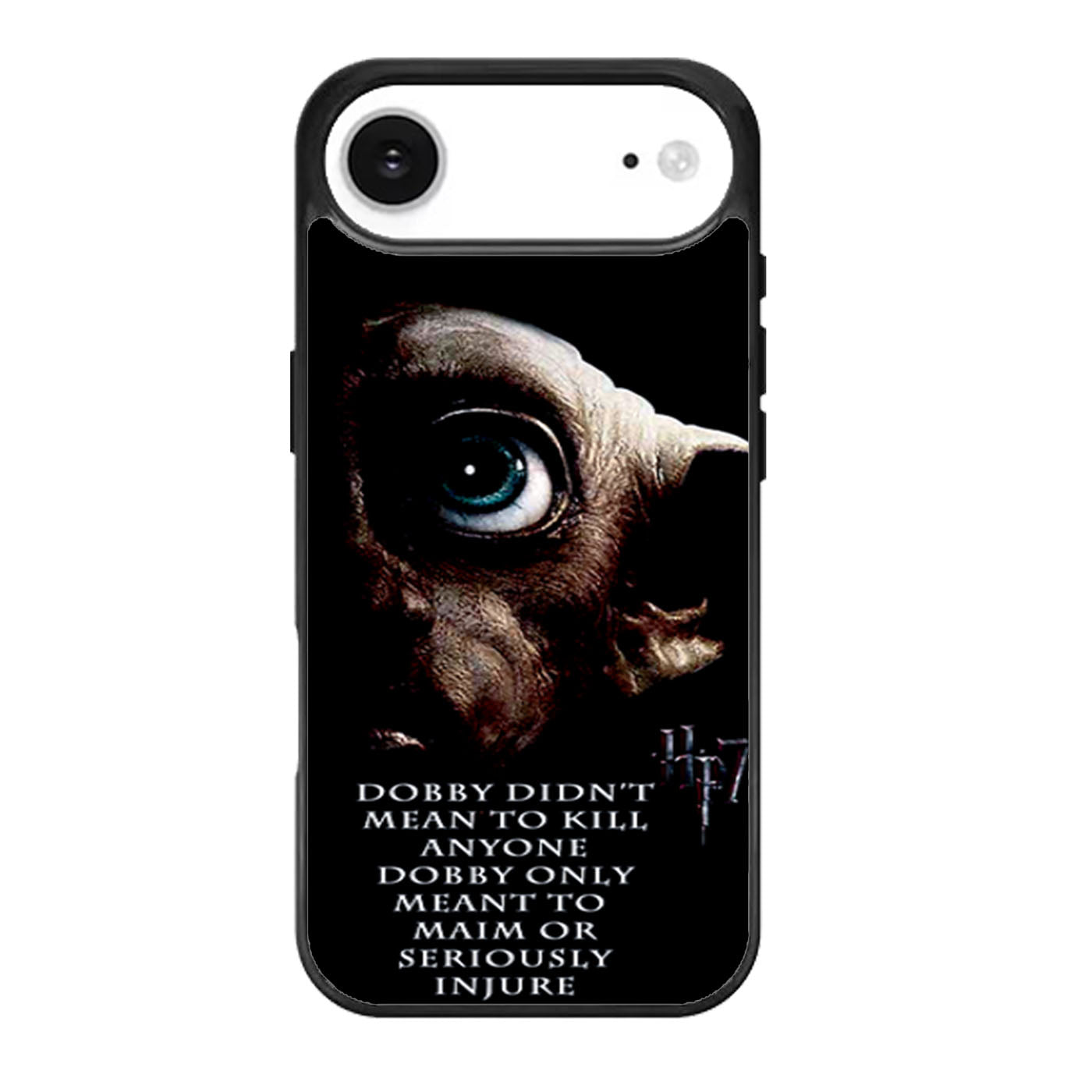 Deathly Hallows Dobby Harry Potter Quote iPhone Air Case