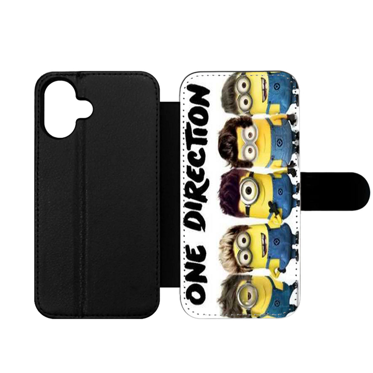 Despicable Me Minion One Direction Wallet iPhone Case