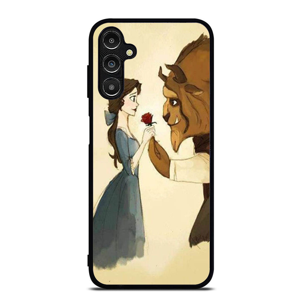Disney Beauty and The Beast Art Two Samsung A16 Case