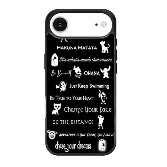Disney Lessons Learned Mash Up iPhone Air Case
