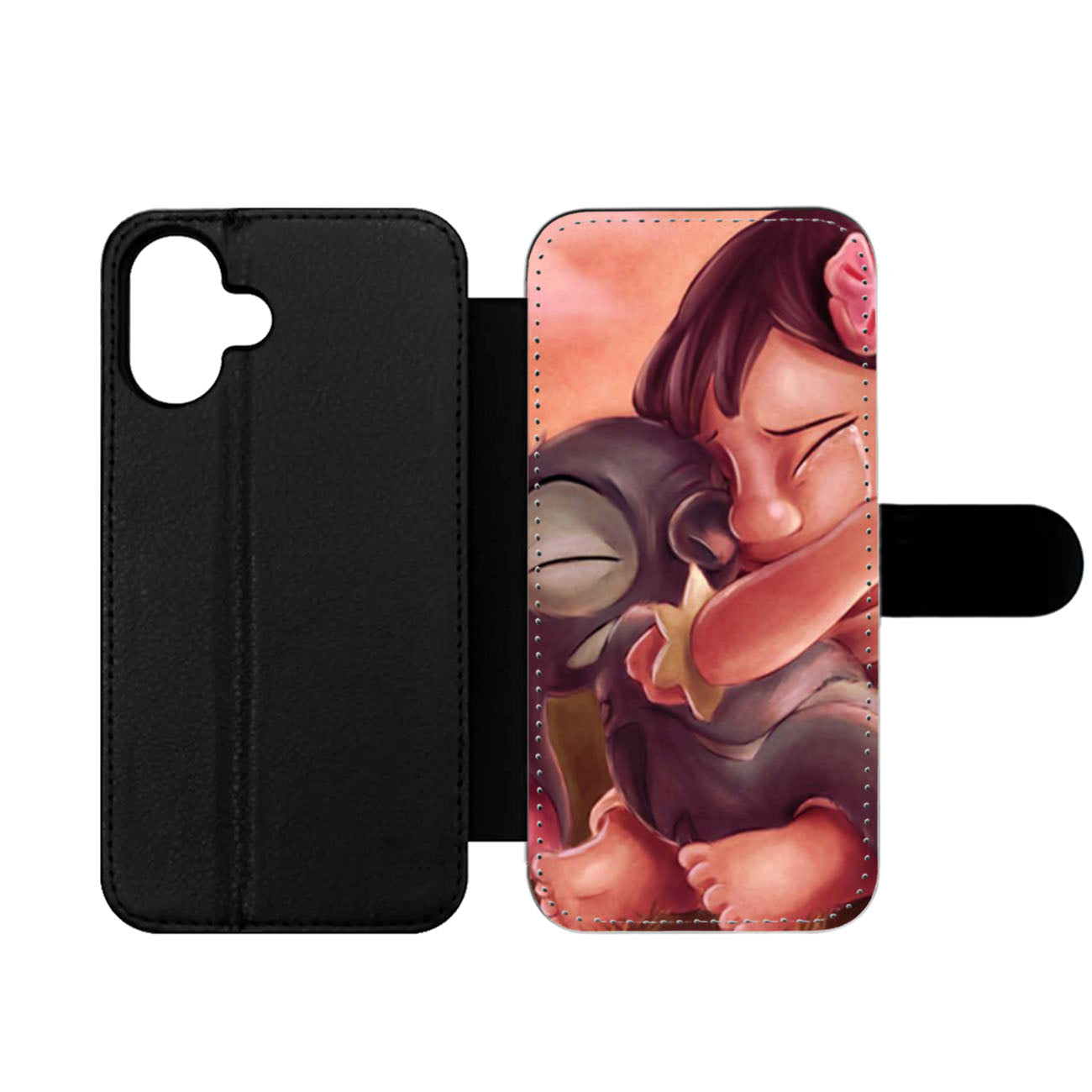 Disney Lilo And Stitch Wallet iPhone Case