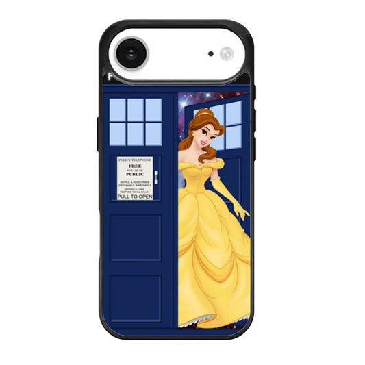 Disney Princess Belle Tardis Police Box iPhone Air Case