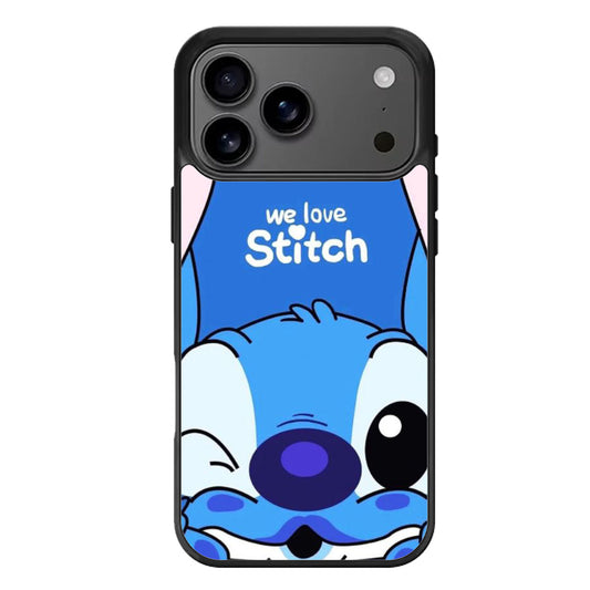 Disney Stitch We Love Stitch iPhone 17 Pro Max Case