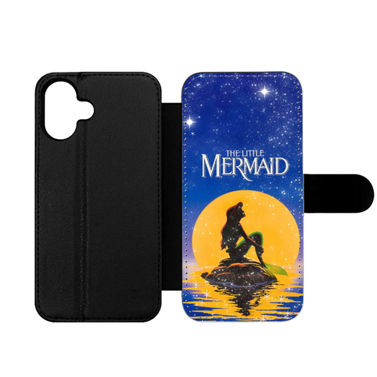 Disney The Moon Ariel The Little Mermaid Wallet iPhone Case