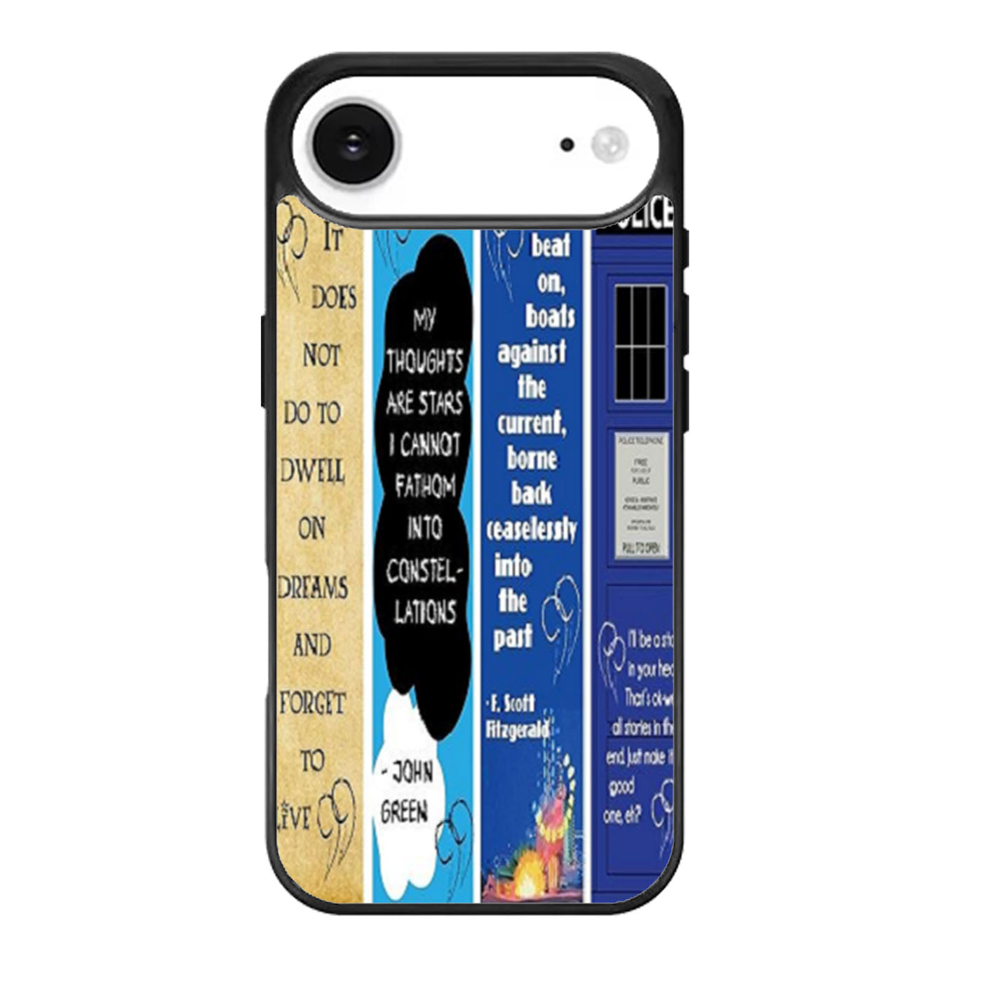 Doctor Who Great Gatsby Fault In Our Stars Quote iPhone Air Case