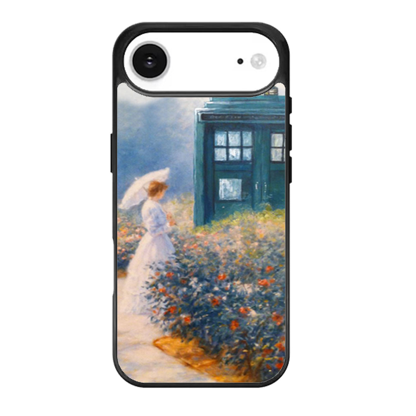 Doctor Who TARDIS and Lady Case iPhone Air Case