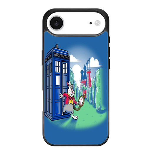 Doctor Who White Rabbit Wonderland iPhone Air Case