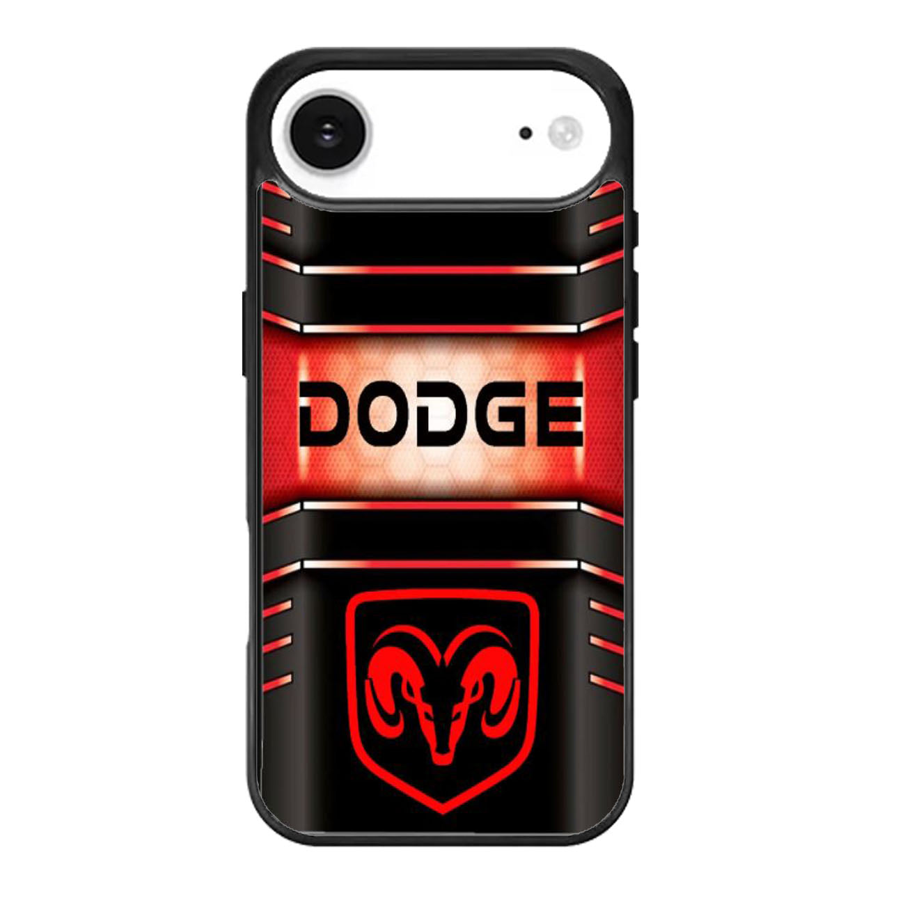Dodge Striped Red iPhone Air Case