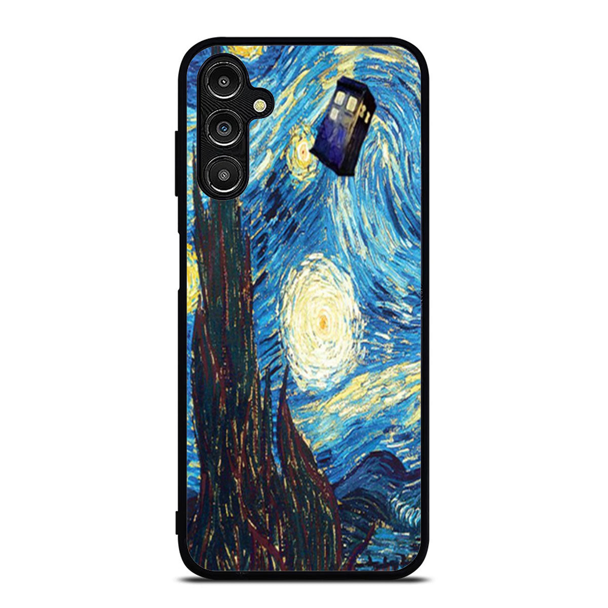 Dr Who Starry Night Tardis Two Samsung A16 Case
