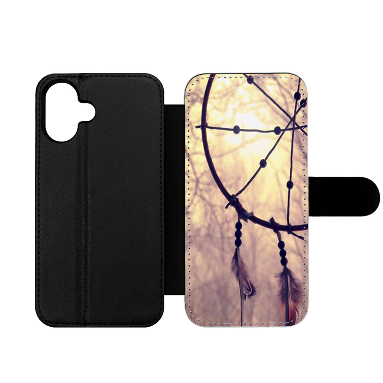 Dream Catcher At The Sea Side Wallet iPhone Case