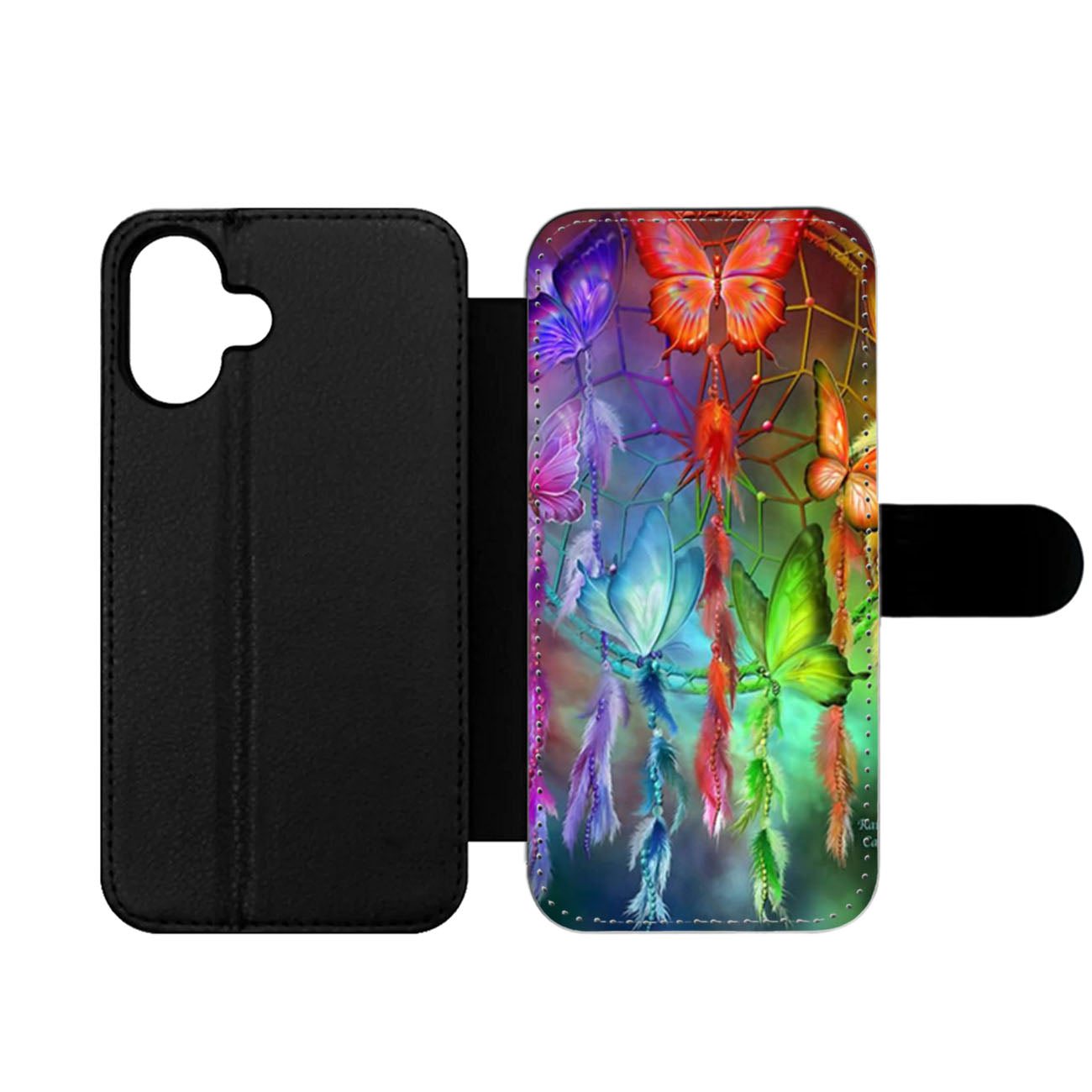 Dreamcatcher Butterfly Wallet iPhone Case