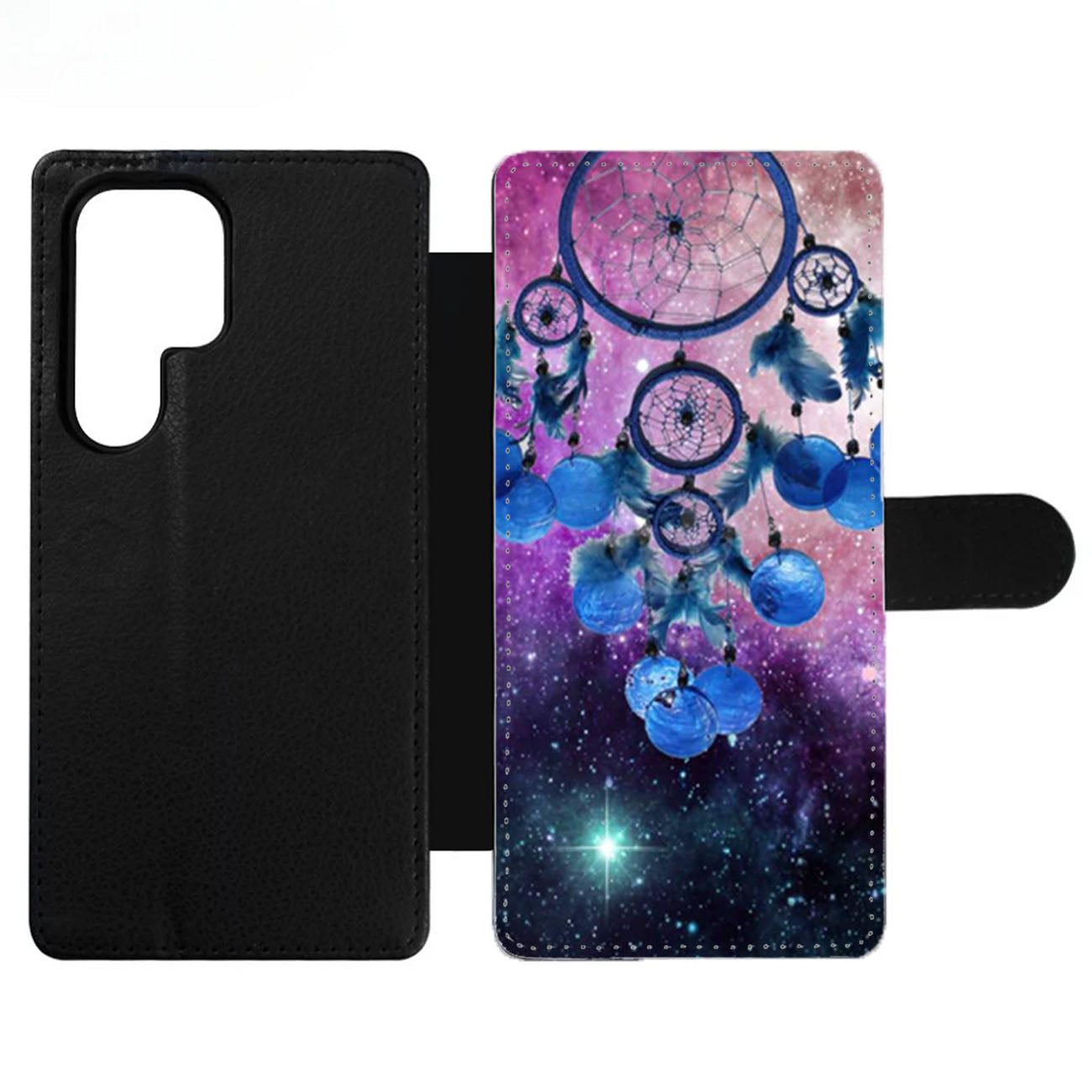 Dreamcatcher Galaxy Nebula Wallet Samsung Case