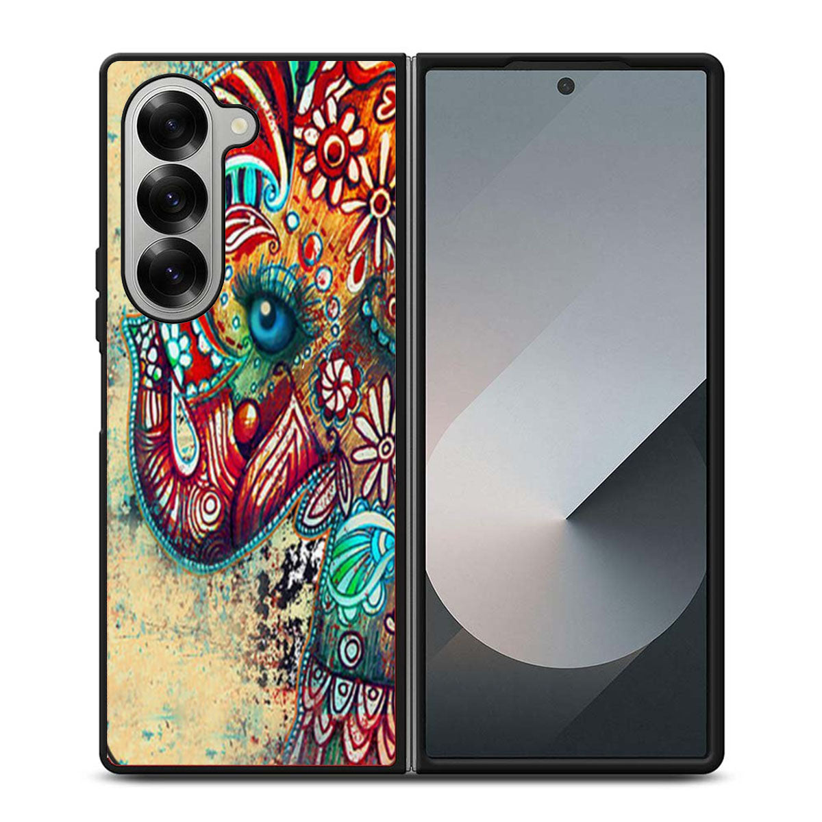 Elephant Art Samsung Z Fold 6 Case