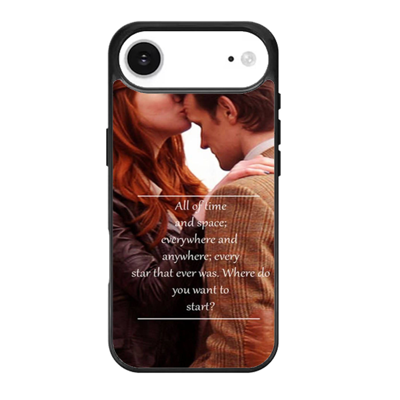 Eleventh Doctor Who Matt Smith Time And Space Quote iPhone Air Case