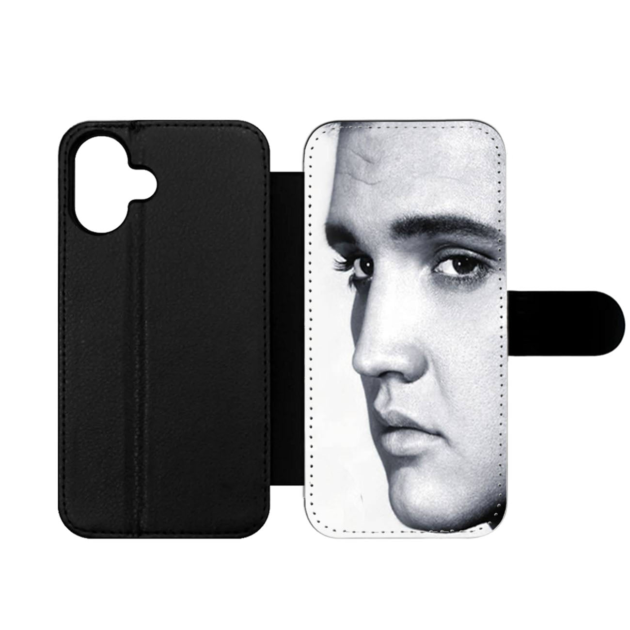 Elvis Presley Photo Portrait Wallet iPhone Case