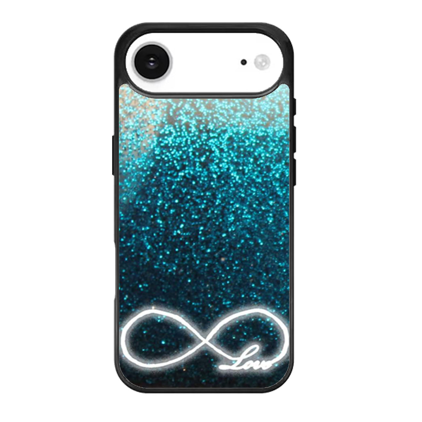 Faux Glitter Love Infinity iPhone Air Case
