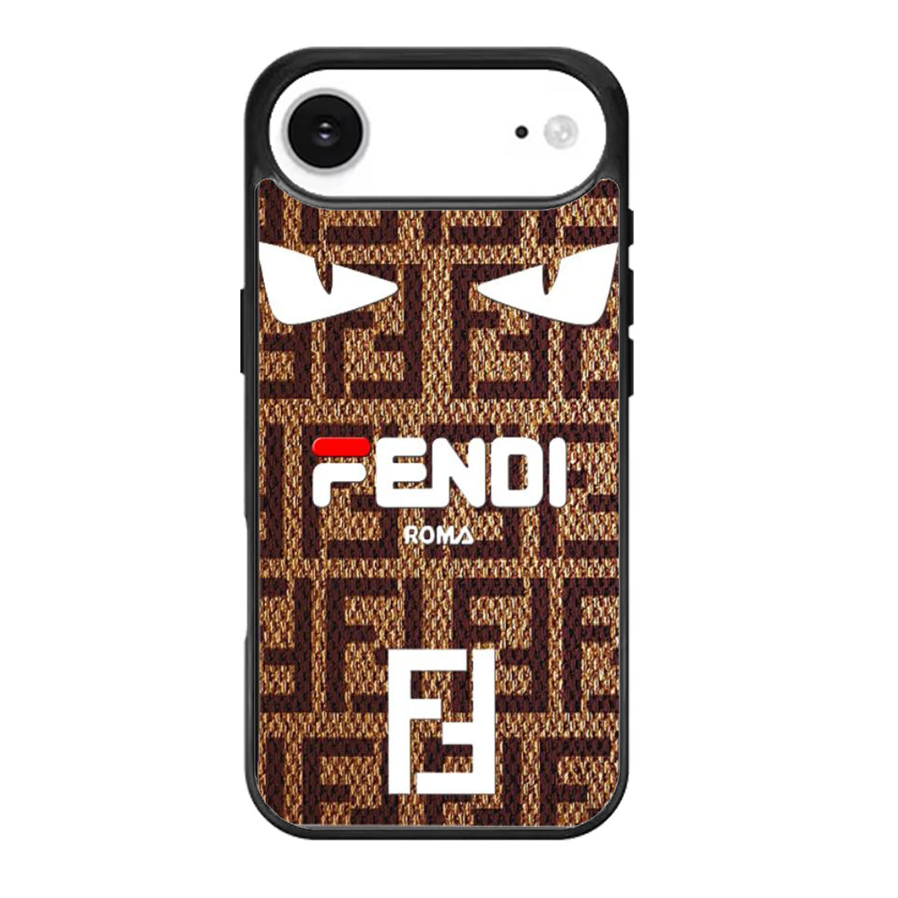 Fendi Brown Pattern iPhone Air Case