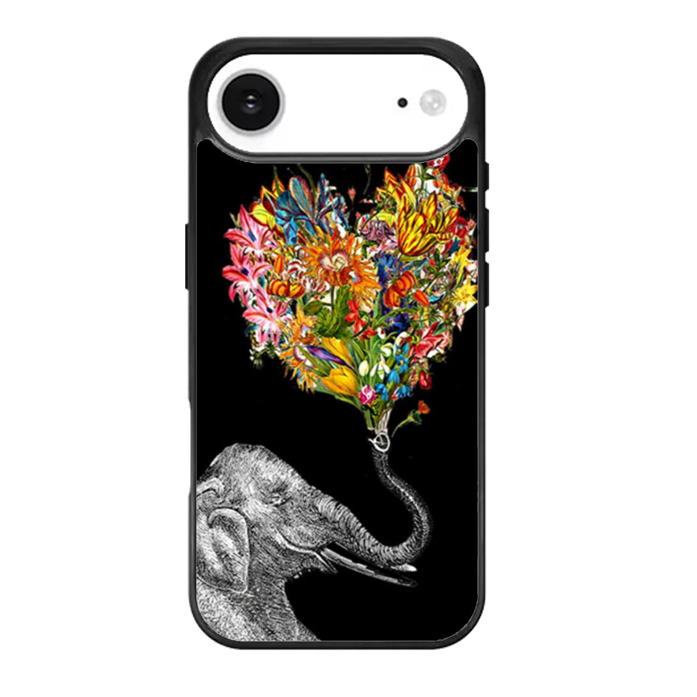 Floral Elephant art iPhone Air Case