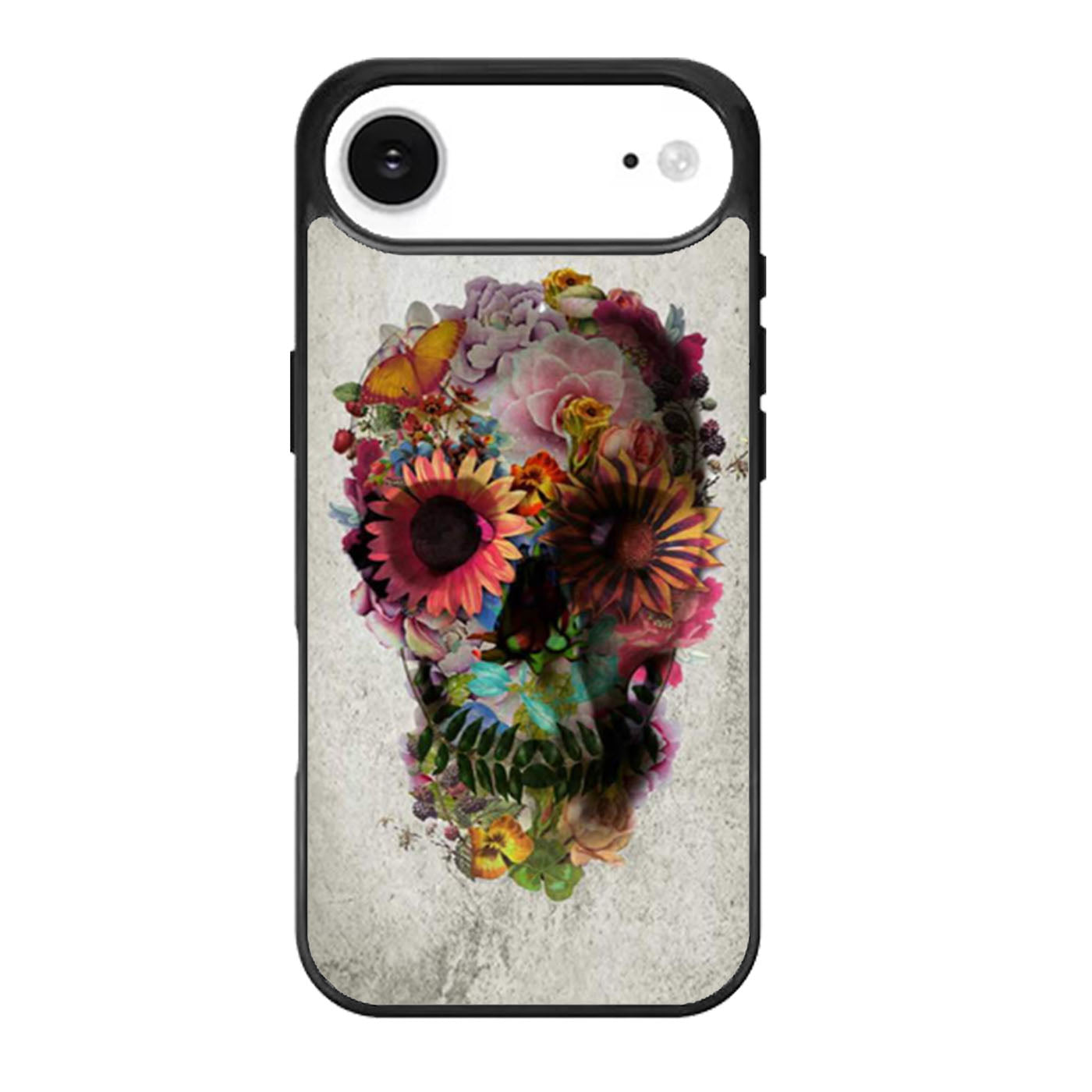 Floral Skull Art iPhone Air Case
