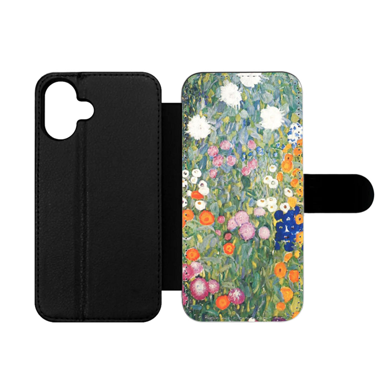 Flower Garden Gustav Klimt Wallet iPhone Case