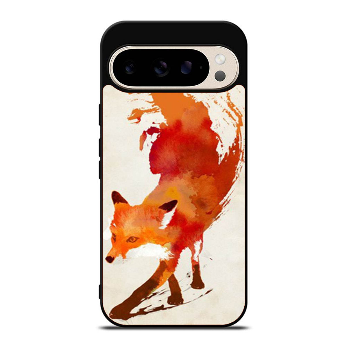 Fox Watercolor Painting Google Pixel 9 Pro Case