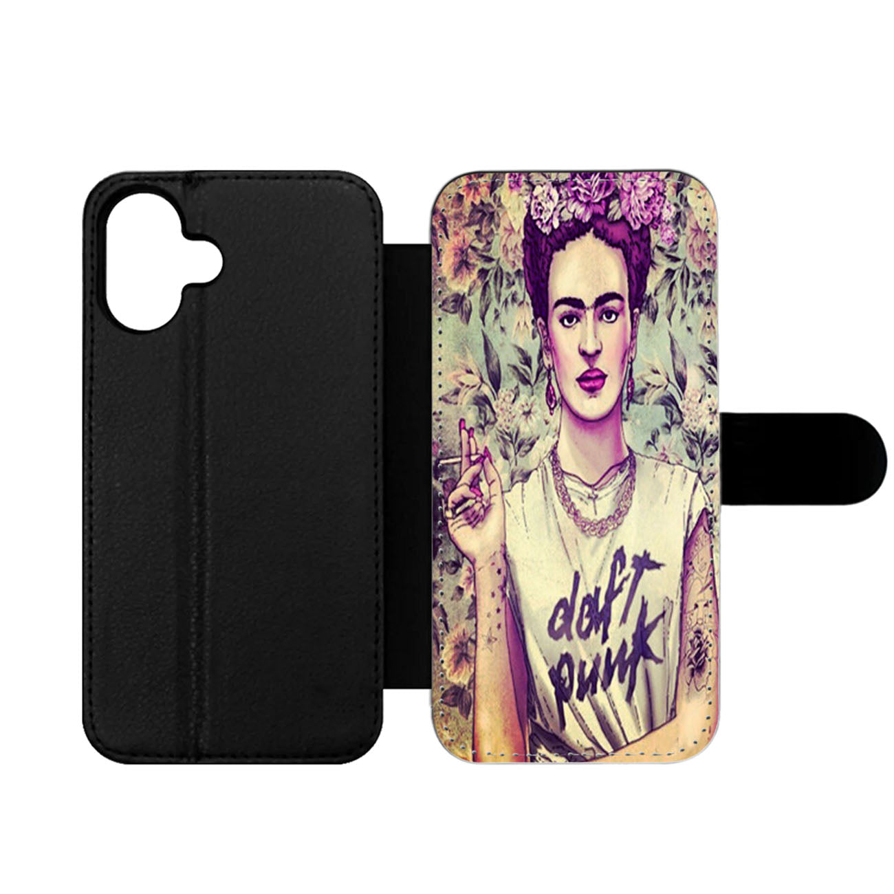 Frida Kahlo Art Wallet iPhone Case