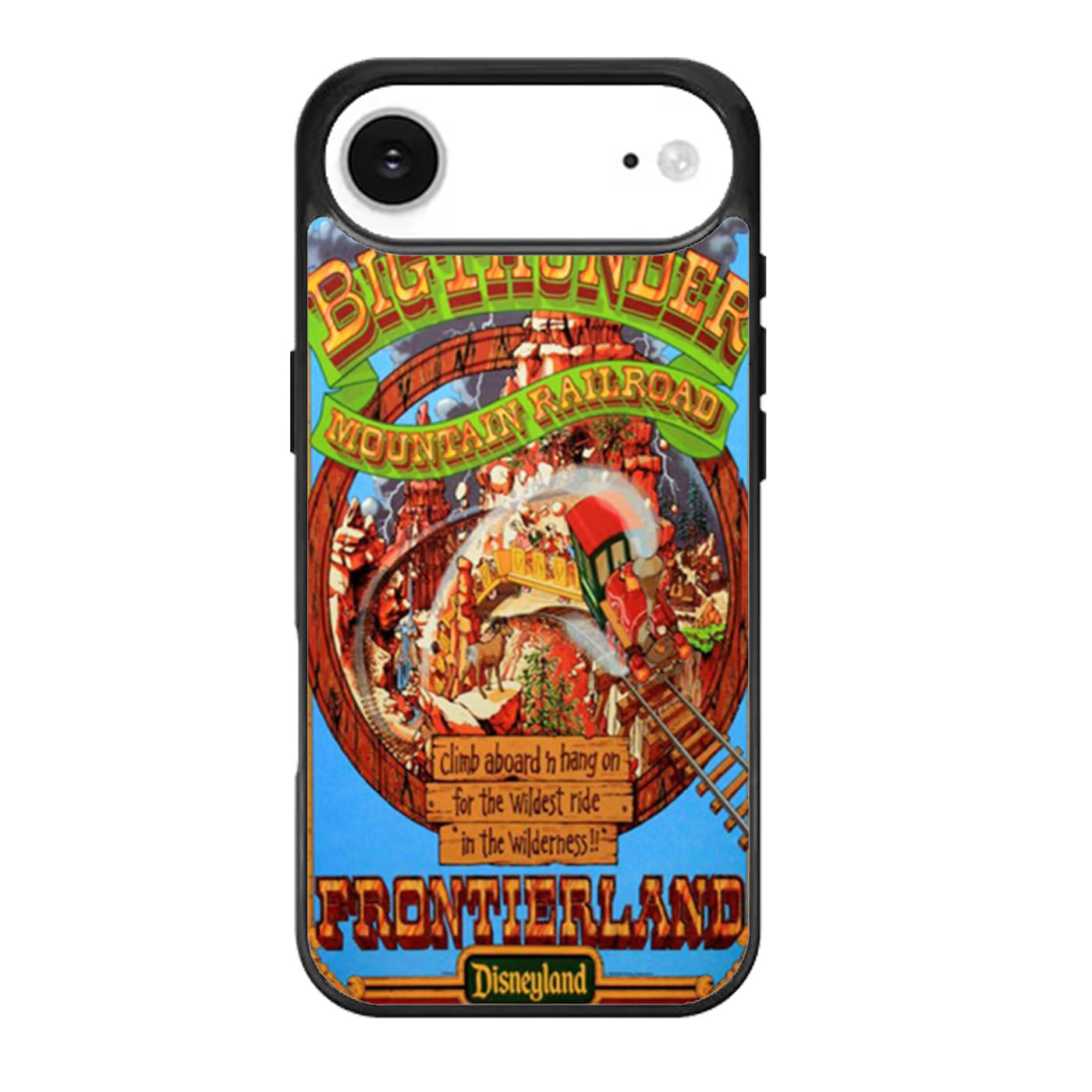 Frontierland Disneyland Big Thunder Mountain Railroad iPhone Air Case
