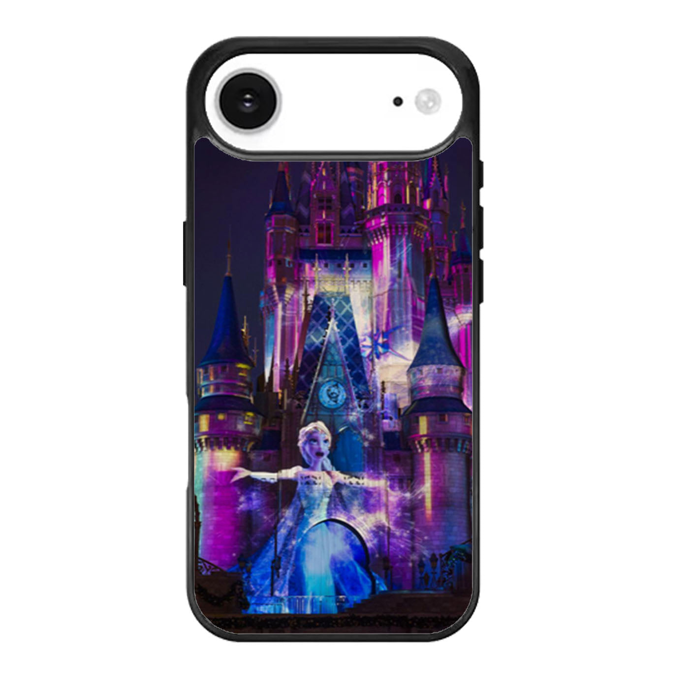 Frozen Elsa on the Cinderella Castle iPhone Air Case