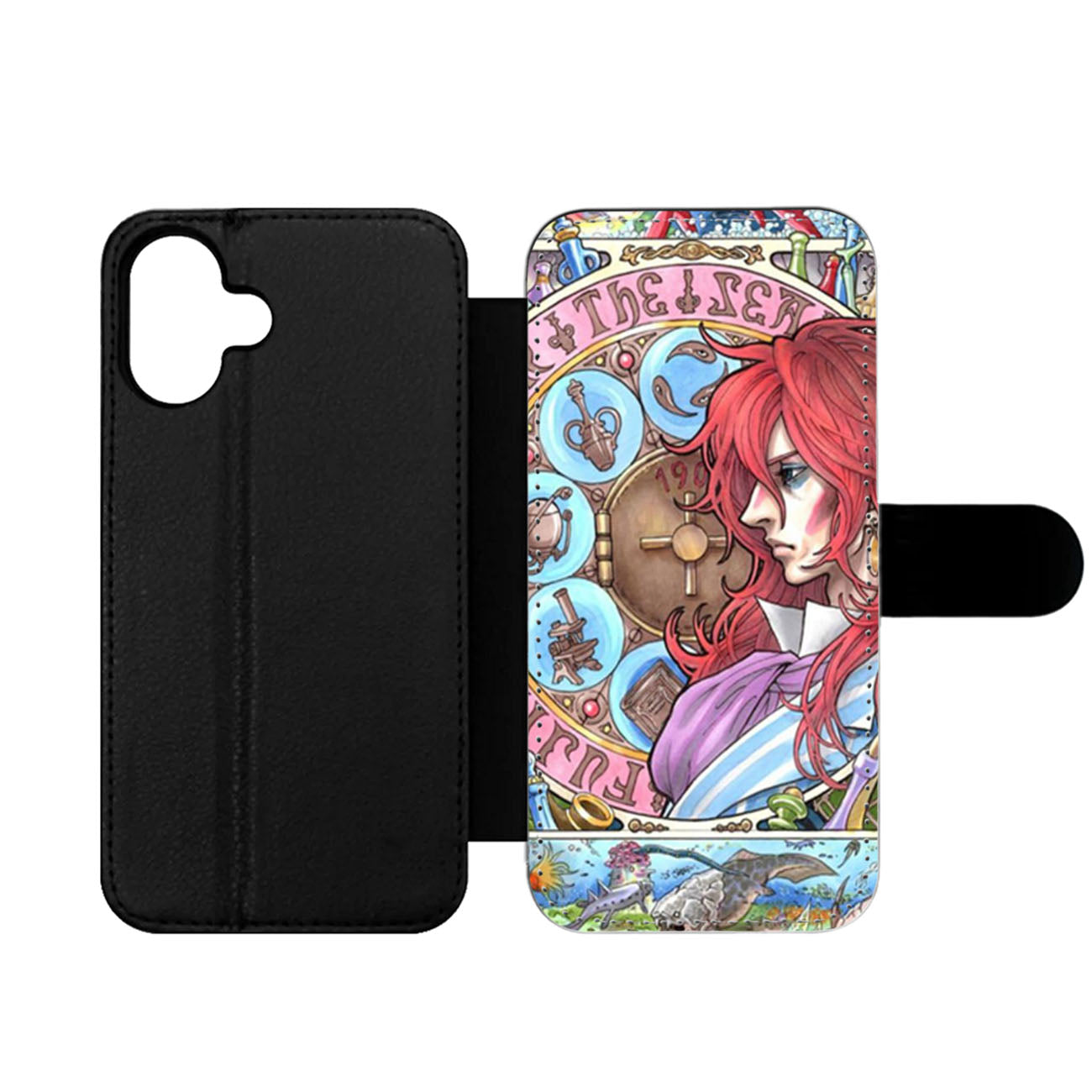 Fujimoto Ponyo Studio Ghibli Wallet iPhone Case