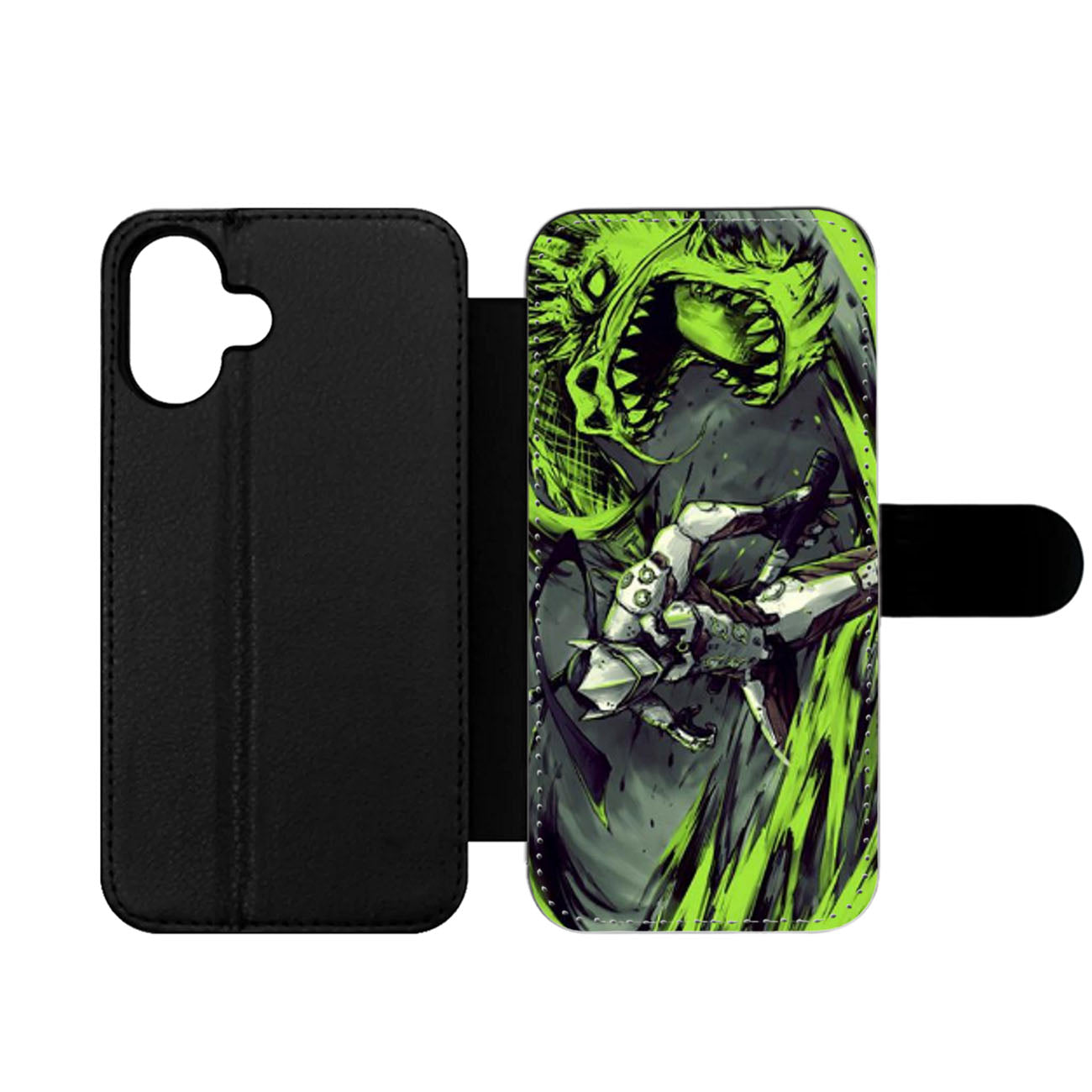 GENJI OVERWATCH DRAGON THREE Wallet iPhone Case