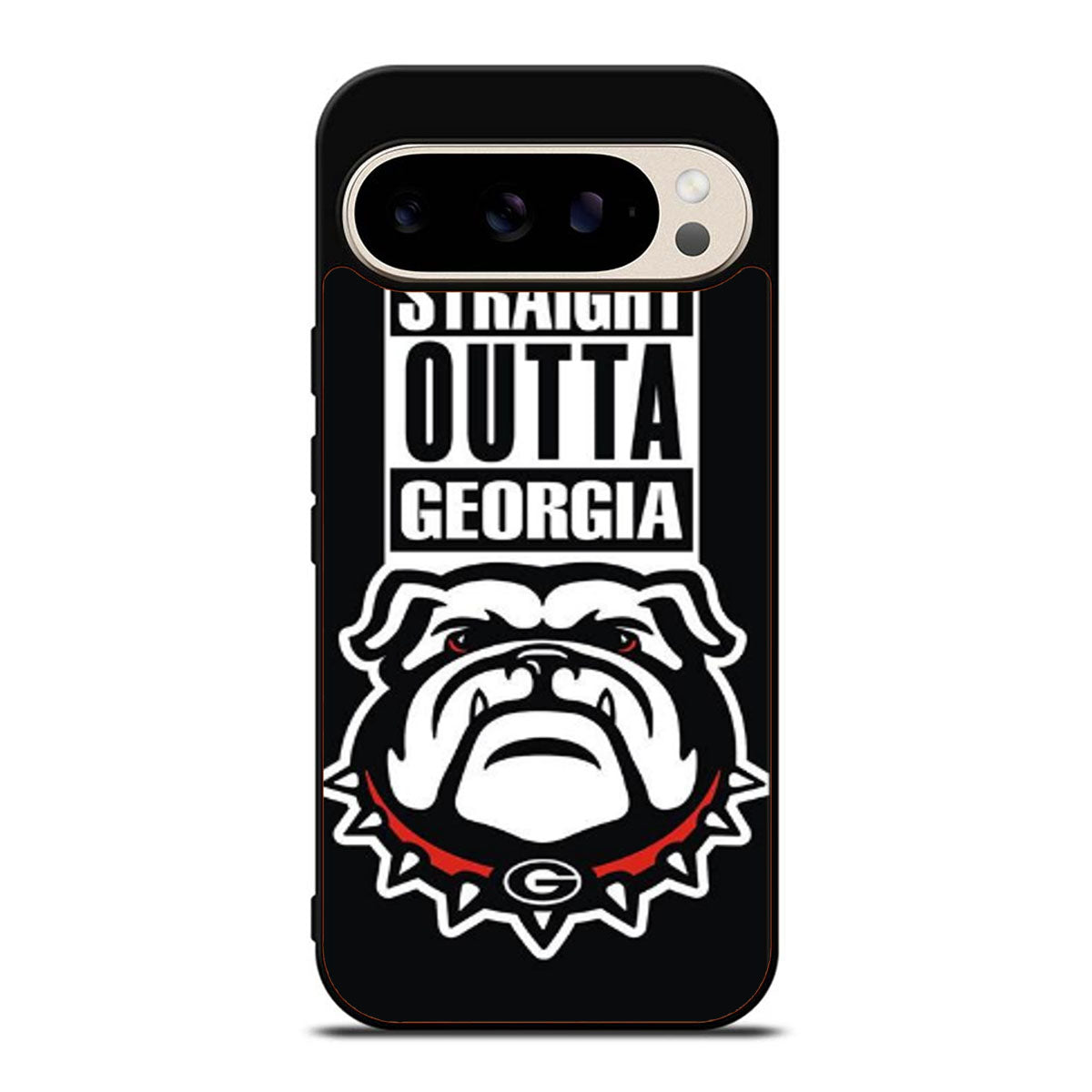 GEORGIA BULLDOGS UGA STRAIGHT OUTTA Google Pixel 9 Pro Case