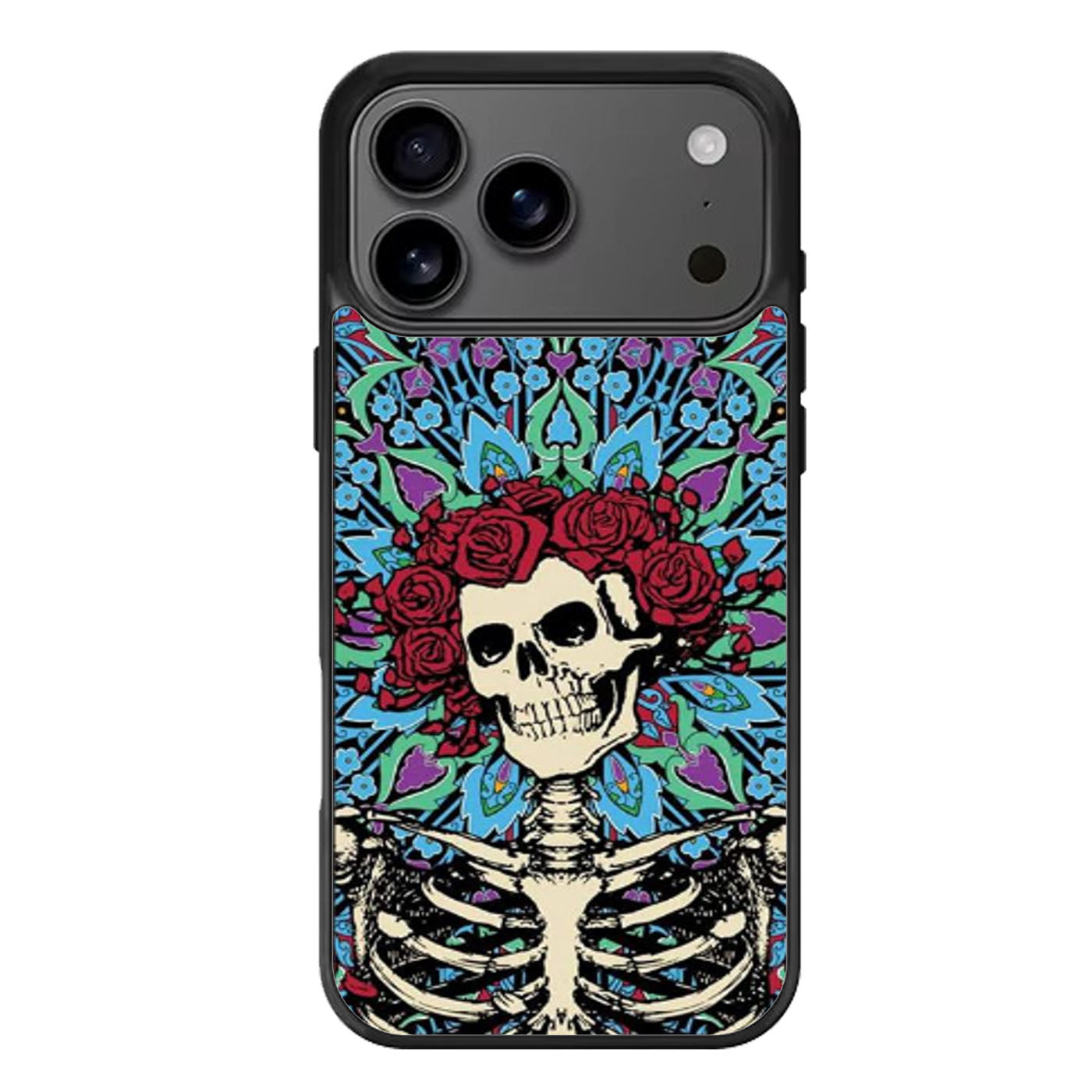 GRATEFUL DEAD SKULL AND ROSE TWO iPhone 17 Pro Max Case