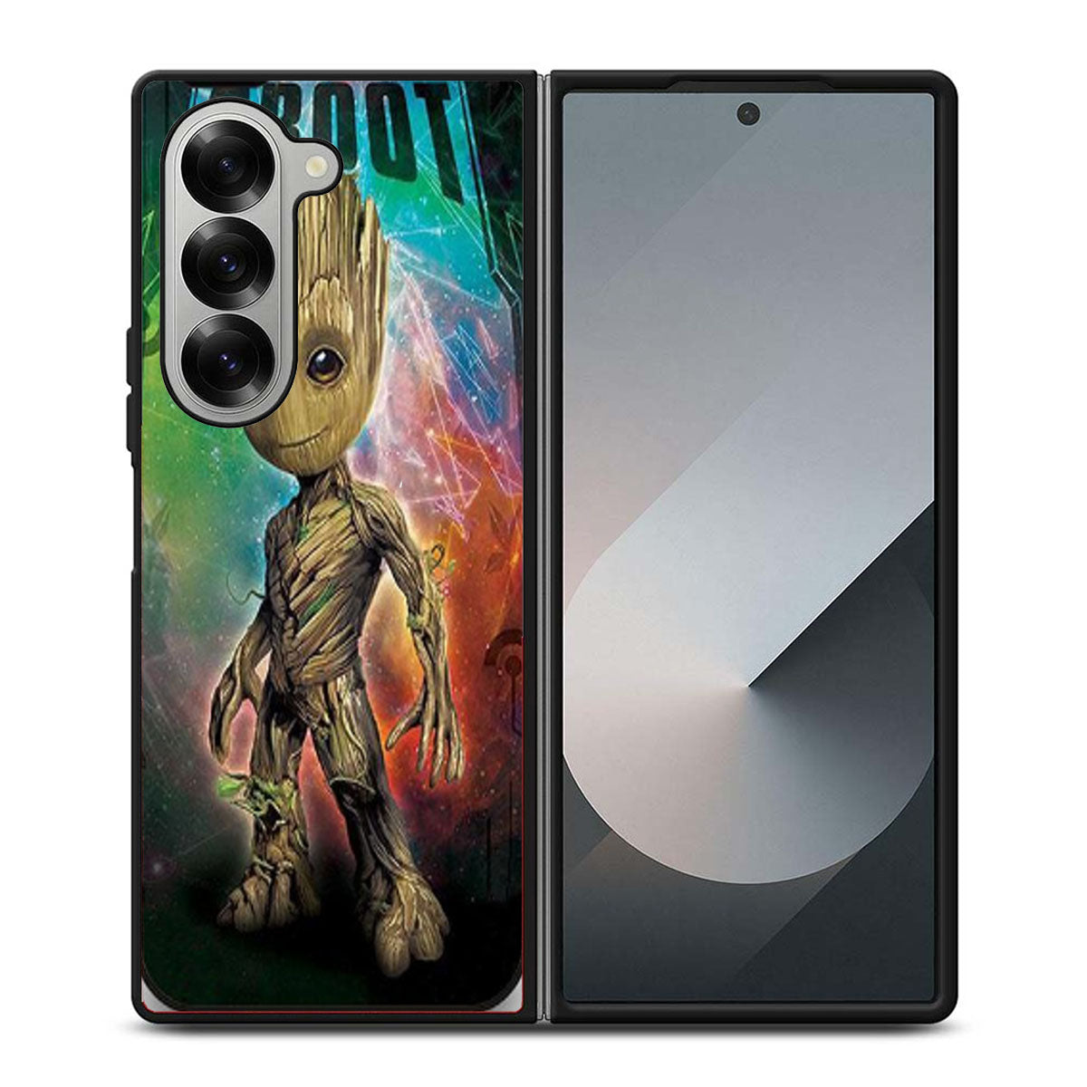 GUARDIAN OF THE GALAXY BABY GROOT Samsung Z Fold 6 Case