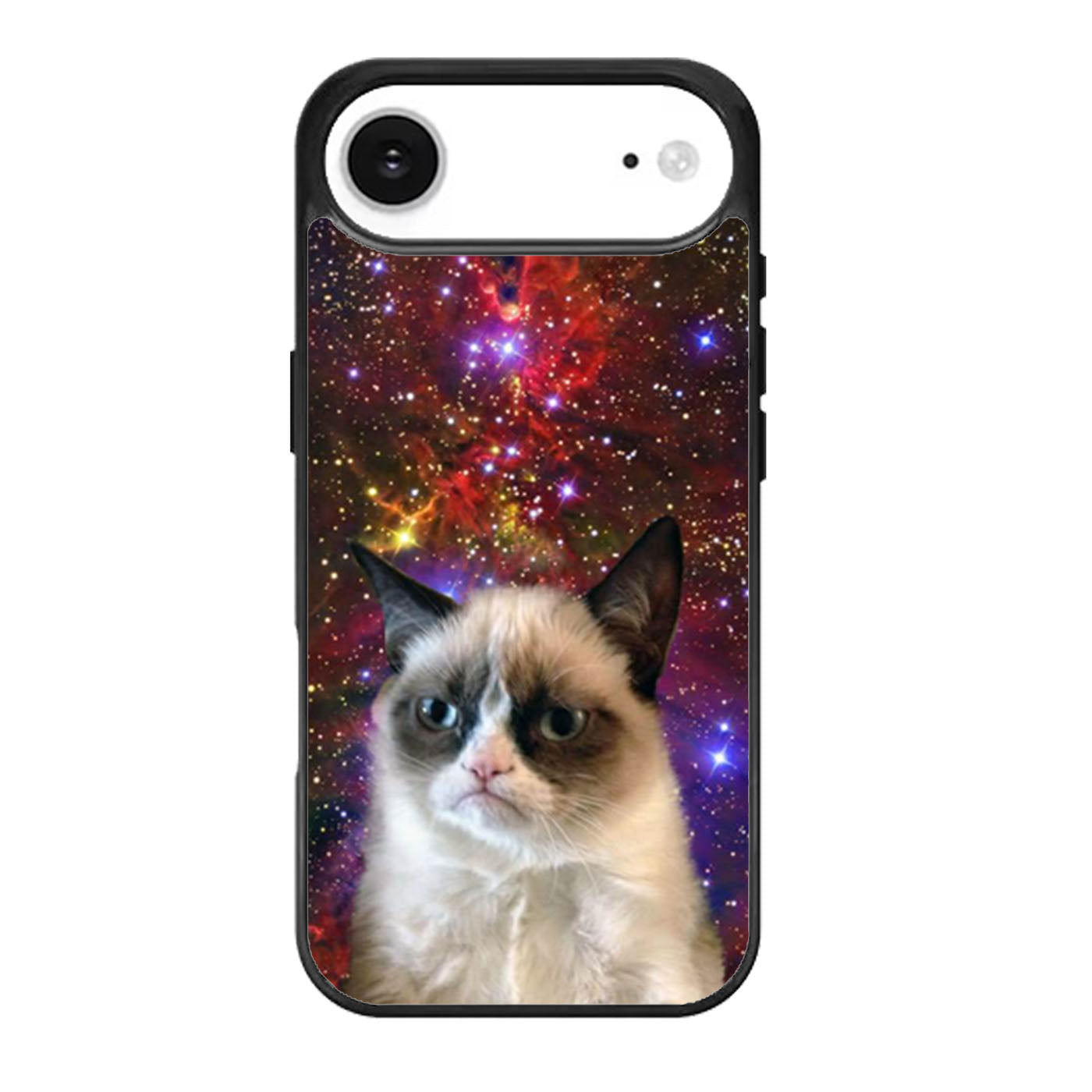 Galaxy Grumpy Cat iPhone Air Case