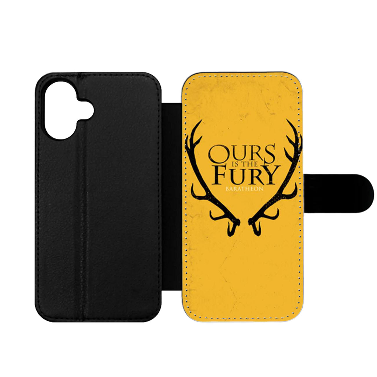 Game Of Thrones Baratheon Ours Is The Fury Wallet iPhone Case