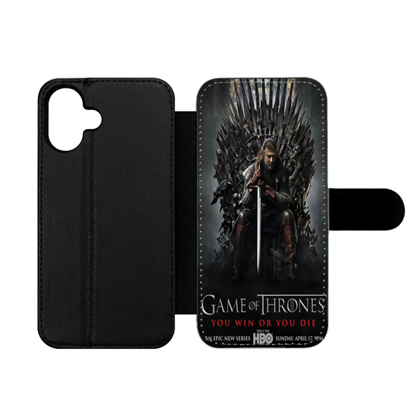 Game Of Thrones Inspired Parody Cute Cat Wallet iPhone Case