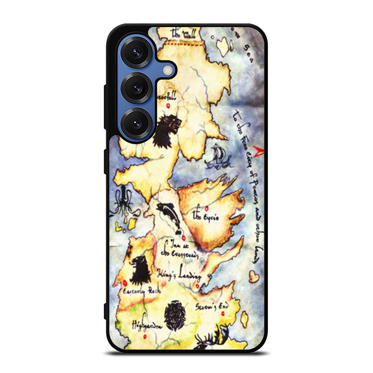Game Of Thrones Map Samsung S25 Ultra Case