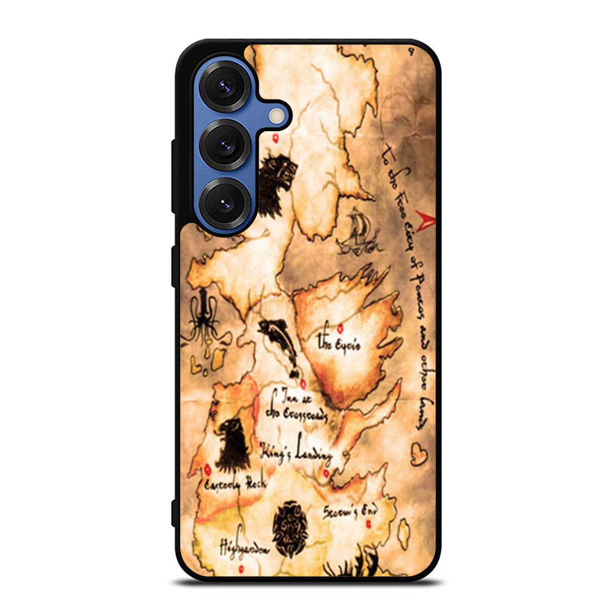 Game of Thrones Map Two Samsung S25 Ultra Case
