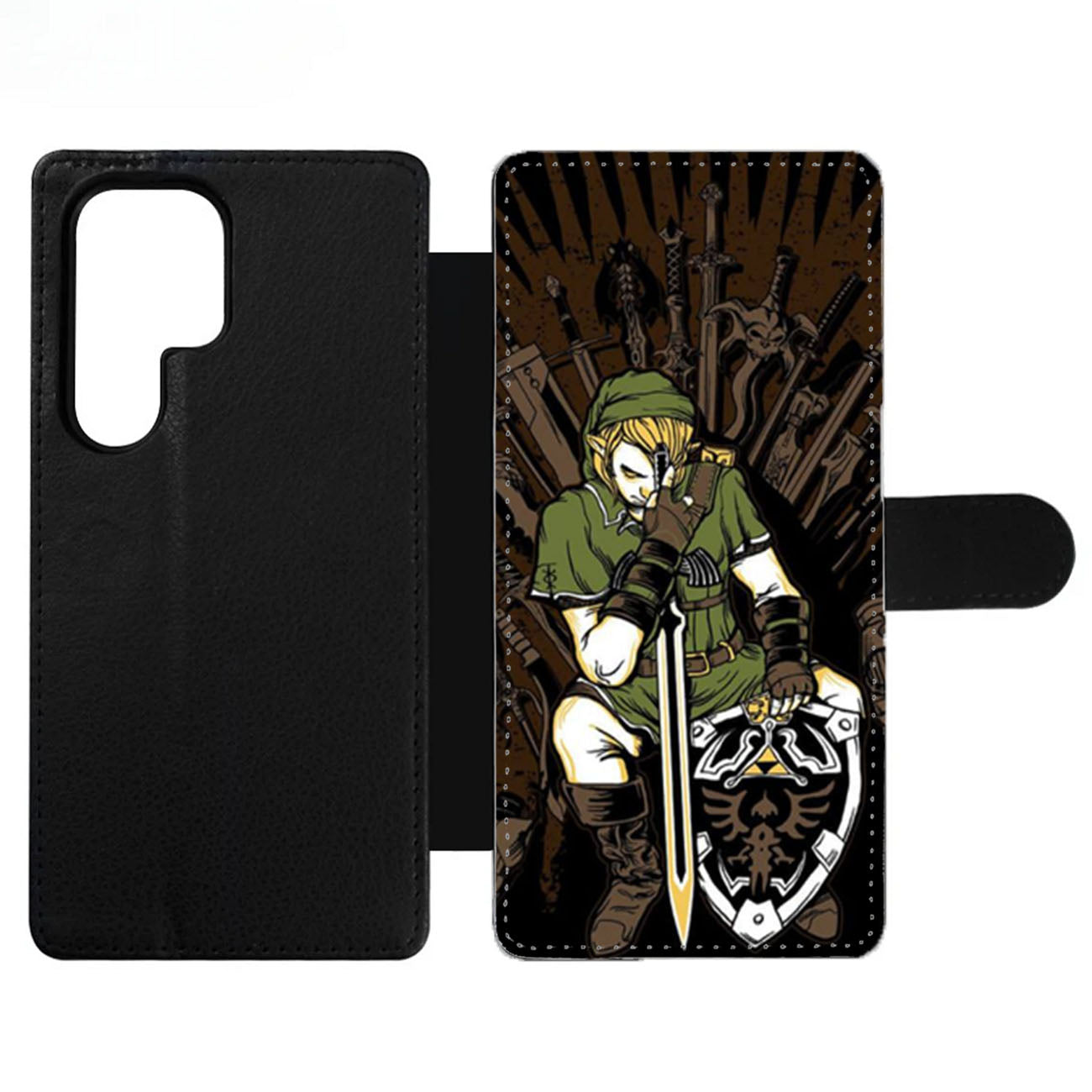 Game of Thrones Zelda Link Design Wallet Samsung Case