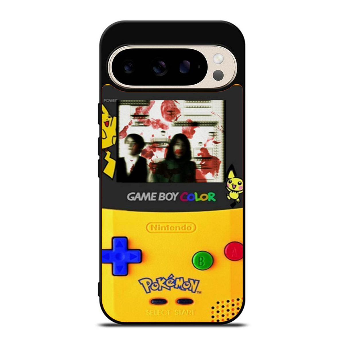 Gameboy Colorful Pokemon Google Pixel 9 Pro Case